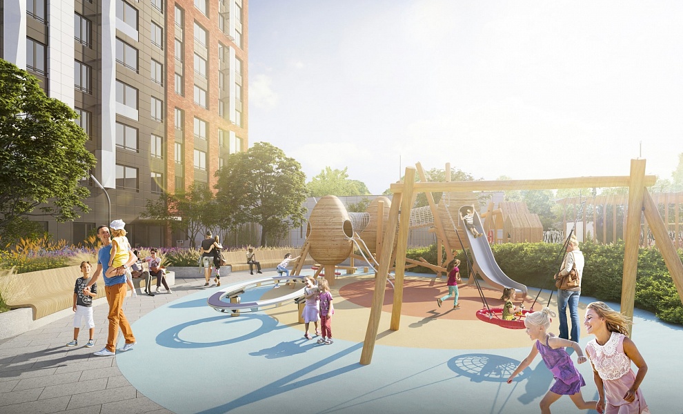 Жилой остров Nagatino i-Land