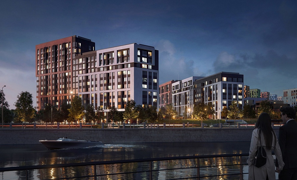 Жилой остров Nagatino i-Land