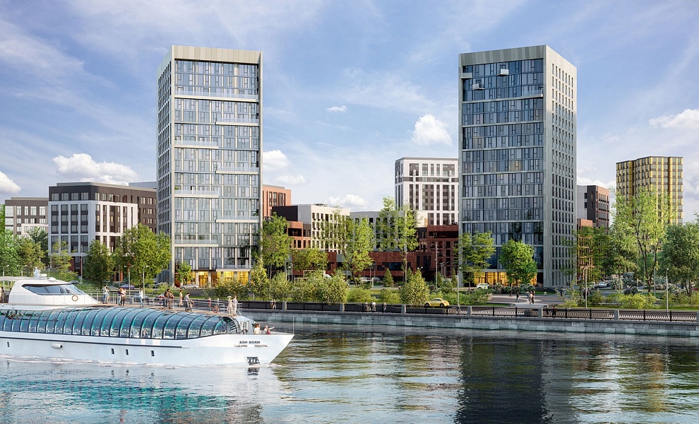 Жилой остров Nagatino i-Land