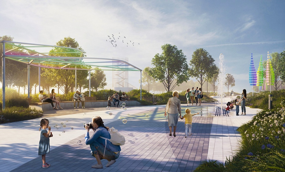 Жилой остров Nagatino i-Land